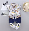 2pcs Dinosaur shirt+shorts