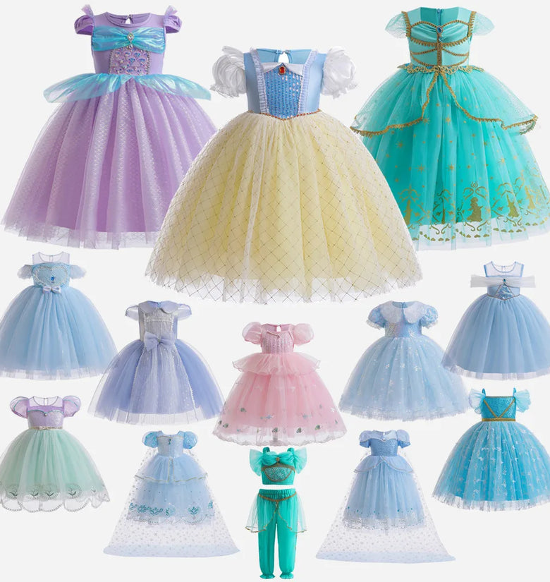 Pretty Princess Dresses various types with accessories