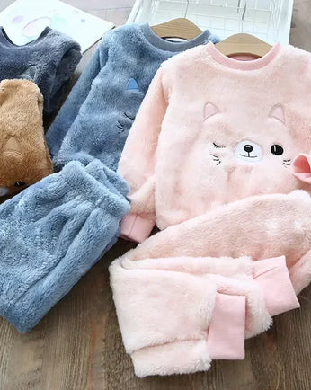 Kids Warm PJ's Sets