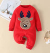 Christmas Baby Reindeer Romper