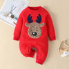 Christmas Baby Reindeer Romper