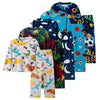 Children's flannel long-sleeved Pyjamas