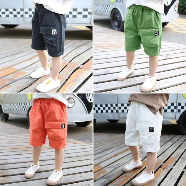 Casual Styled Cotton Shorts