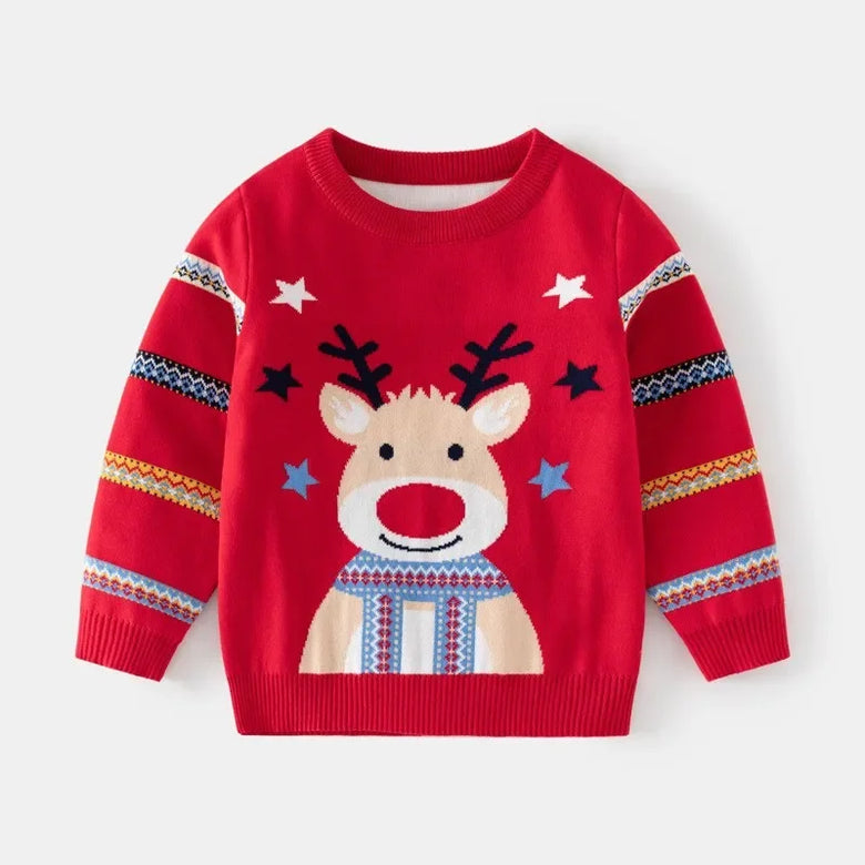 Unisex Christmas Reindeer Jumper