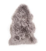 Medium 100% Australia made Luxurious Sheepskin Wool Rugs Grey