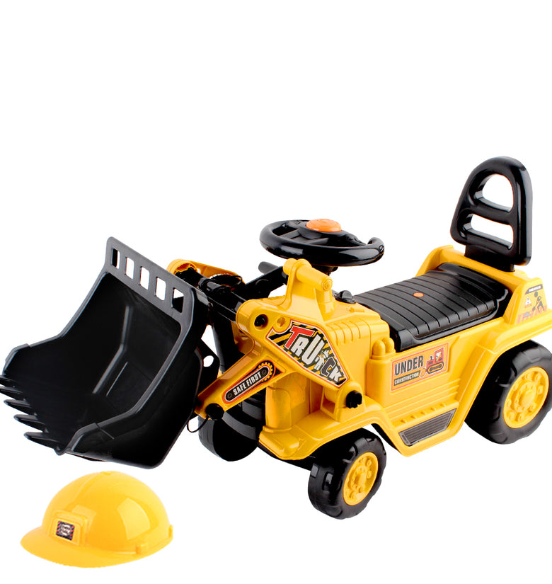 Keezi Kids Ride On Bulldozer - Yellow