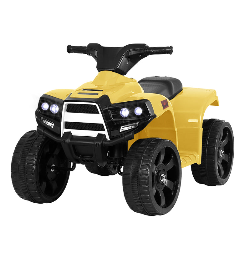 Rigo Kids Ride On ATV Quad Motorbike Car 4 Wheeler Electric Toys Battery Yellow