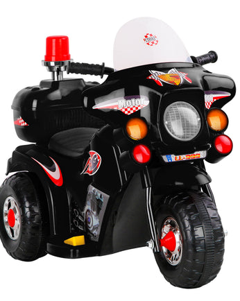 Rigo Kids Ride On Motorbike Motorcycle Car Black