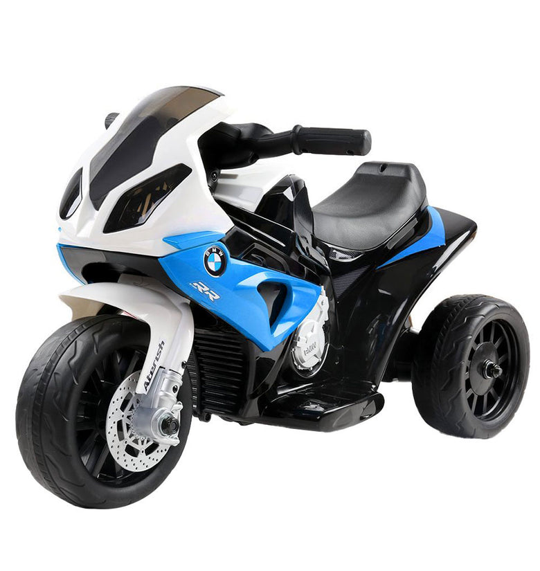 Kids Ride On Motorbike BMW Licensed S1000RR Motorcycle Car Blue