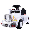 Ride On Cars Kids Electric Toys Car Battery Truck Childrens Motorbike Toy Rigo White