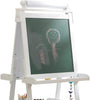 White Deluxe Wood Easel set for kids
