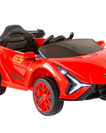 Ferrari Inspired 12V Ride-on Electric Car with Remote Control - Red