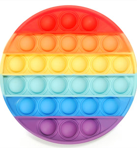 Rainbow Round Push And Pop