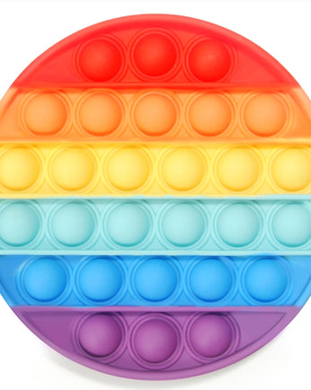 Rainbow Round Push And Pop