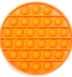 Orange Round Push And Pop