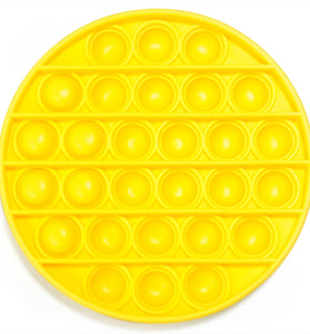 Yellow Round Push And Pop