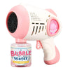 Bubblerainbow Pink Boys and Girls Hold Automatic Watertight Bubble Guns Girls' Hearts